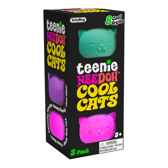 Teenie NeeDoh Cool Cats (Happy 86)