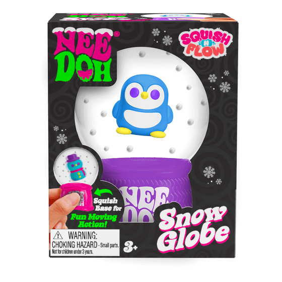 NeeDoh Squish N Flow Snow Globe (Select 56)